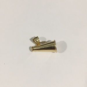14k Yellow Gold Loud Speaker 🔊 Pendant Charm